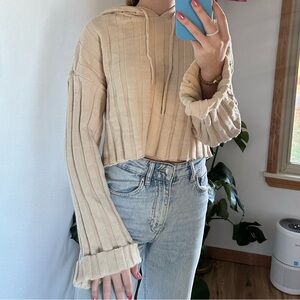 Forever 21 knit hoodie